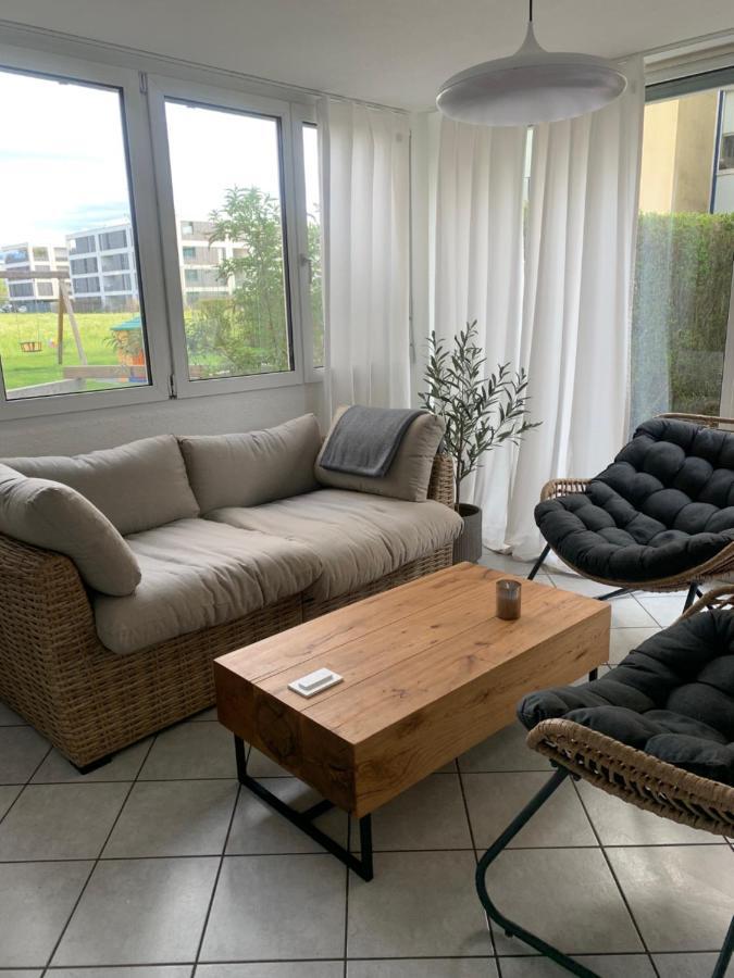 Relax Apartment Mit Garten - Lifestyle Am Bodensee, Fahrraeder & Parkplatz Inklusive Bregenz Exterior photo